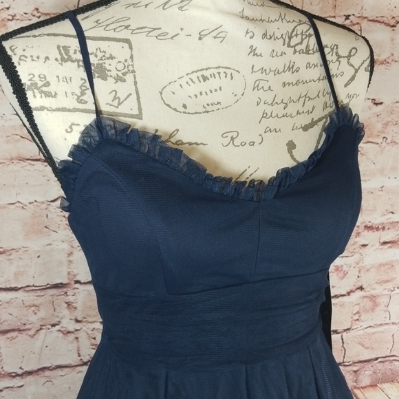 NWT 3 Navy Strappy Dress TRIXII Juniors - Picture 2 of 8